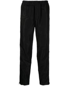 Black Comme Des Garçons side zip-detail trousers