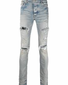 AMIRI distressed skinny jeans - Blue