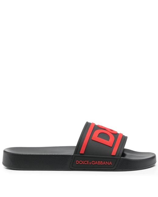 Black Men's Thong Sandals - Shoes