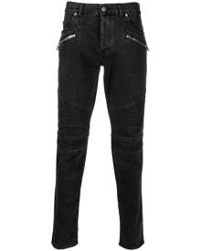 Balmain low-rise skinny jeans - Black