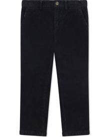 Dolce & Gabbana Kids patch-detail corduroy trousers - Black