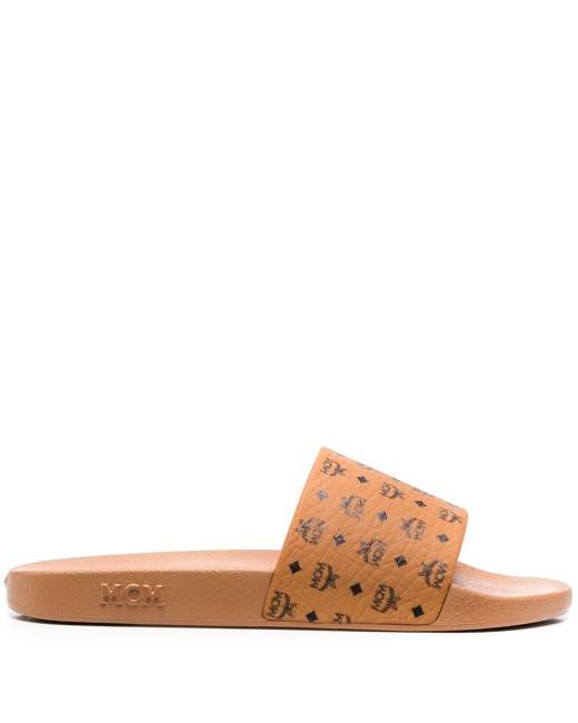 Mcm slides online saks