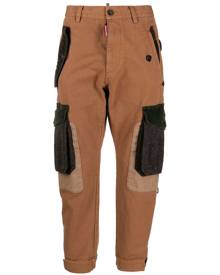 Dsquared2 tapered cargo trousers - Brown