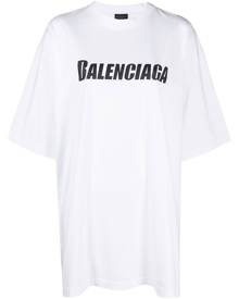 Balenciaga Caps cotton T-shirt - White