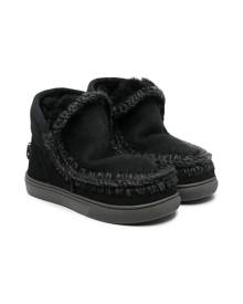 Mou Kids suede eskimo boots - Black