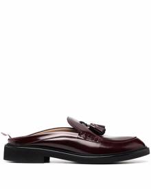 Thom Browne tassel-detail slip-on loafers - Red