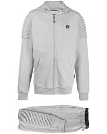Philipp Plein quilted cotton tracksuit set - Grey