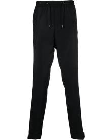Paul Smith drawstring tapered trousers - Black