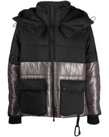 Mauna Kea two-tone padded jacket - Black