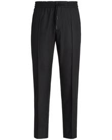 Zegna 14milmil14 wool track pants - Black