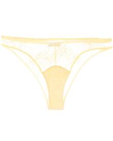 Yellow Women's Underwear Thongs - Clothing