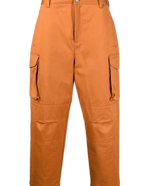 supreme orange cargo pants