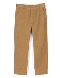 Bonpoint corduroy cotton trousers - Brown