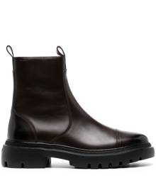 Bally zip-up ankle boots - Brown
