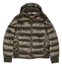Parajumpers Kids padded hooded zipped jacket - Green