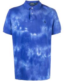 Polo Ralph Lauren tie-dye cotton polo shirt - Blue