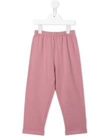 Il Gufo elasticated-waist trousers - Pink