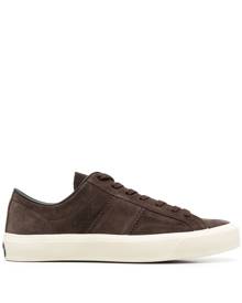 TOM FORD Cambridge suede sneakers - Brown