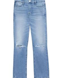 FRAME ripped straight-leg jeans - Blue