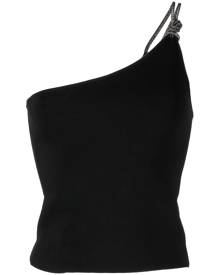 A.L.C. knotted one-shoulder top - Black