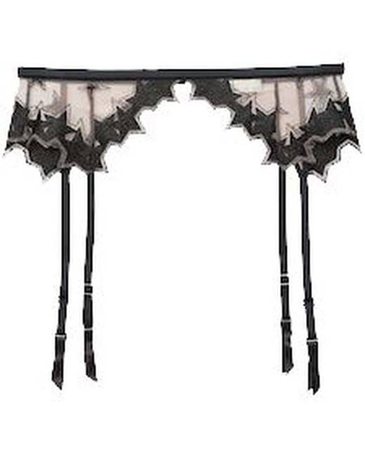 Black Women's Garter Belts - Clothing