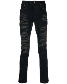 Purple Brand distressed skinny jeans - Black