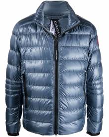 Canada Goose metallic feather-down padded jacket - Blue