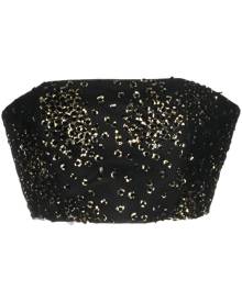 Bambah sequin-embellished tube top - Black