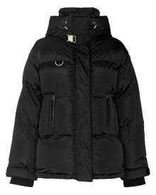 Shoreditch Ski Club Willow hooded puffer jacket - Black