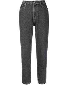 Calvin Klein Jeans Mom high-rise tapered jeans - Grey