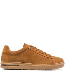 Birkenstock embossed-logo tongue sneakers - Brown