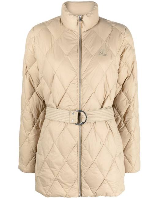 RLX Ralph Lauren Zip-Up Puffer Jacket - Neutrals