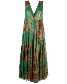 Mes Demoiselles Prisca botanical-print dress - Green