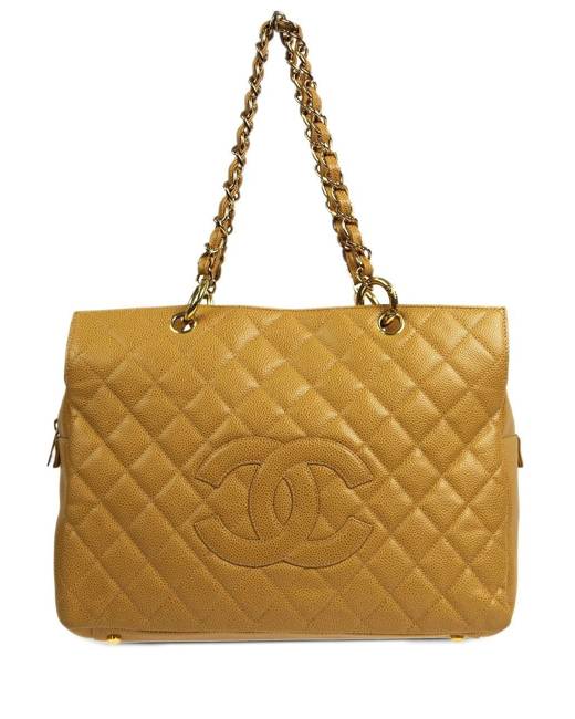 Chanel Pre Owned 2005 Jumbo CC Wild Stitch handbag - ShopStyle