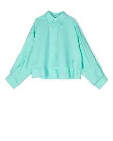 MM6 Maison Margiela Kids layered long-sleeve shirt - Green