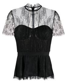 Simkhai Kehlani lace panel top - Black