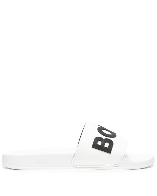 Hugo boss best sale black slides