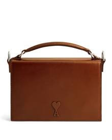 AMI Paris Ami De Coeur shoulder bag - Brown