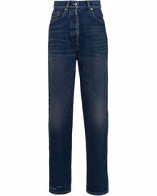 Prada high-waisted mom jeans - Blue