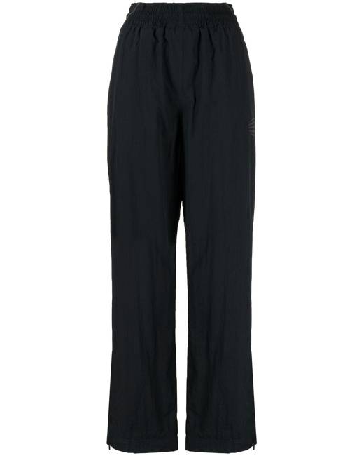 Alexander Wang Carrot Pants with Exposed Zipper and Logo Elastic