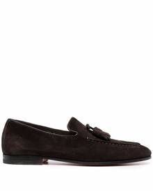 Santoni tassel-front loafers - Brown