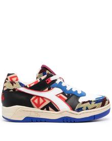 Pierre-Louis Mascia multicolour panelled sneakers - Black