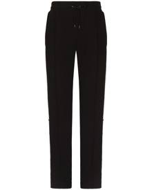 Dolce & Gabbana embroidered track pants - Black