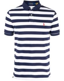 Polo Ralph Lauren striped embroidered polo shirt - Blue