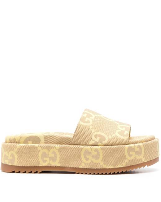 Gucci women's discount gg thong sandals