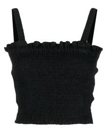 Bambah cut-detail cami top - Black