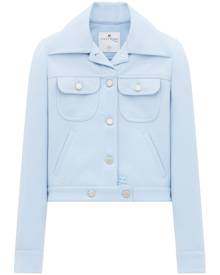 Courrèges workwear trucker jacket - Blue