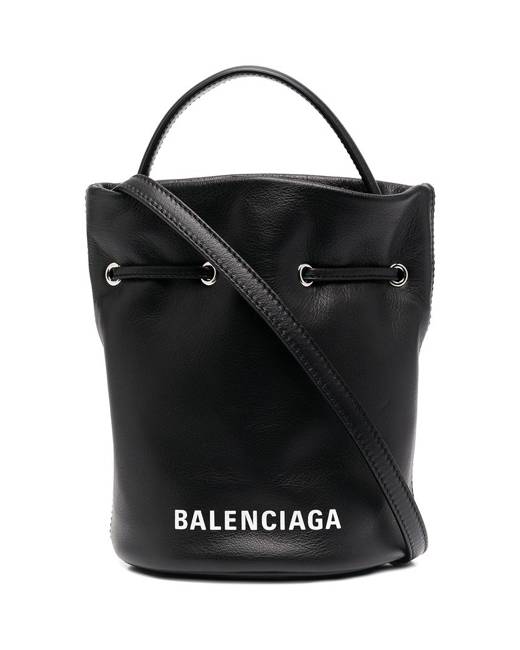Balenciaga XS Wheel Drawstring Bucket Bag - Farfetch