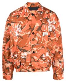 Martine Rose camo-print bomber jacket - Orange