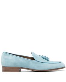 Gianvito Rossi tassel-detail round-toe loafers - Blue